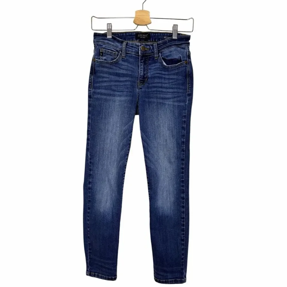 Judy Blue Relaxed Fit Jeans Women 5/27 Medium Wash Stretch Style JB82102DK